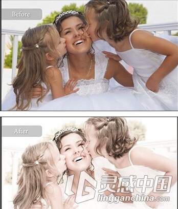 lightroom精品预设---童话般的婚礼  灵感中国网 www.lingganchina.com