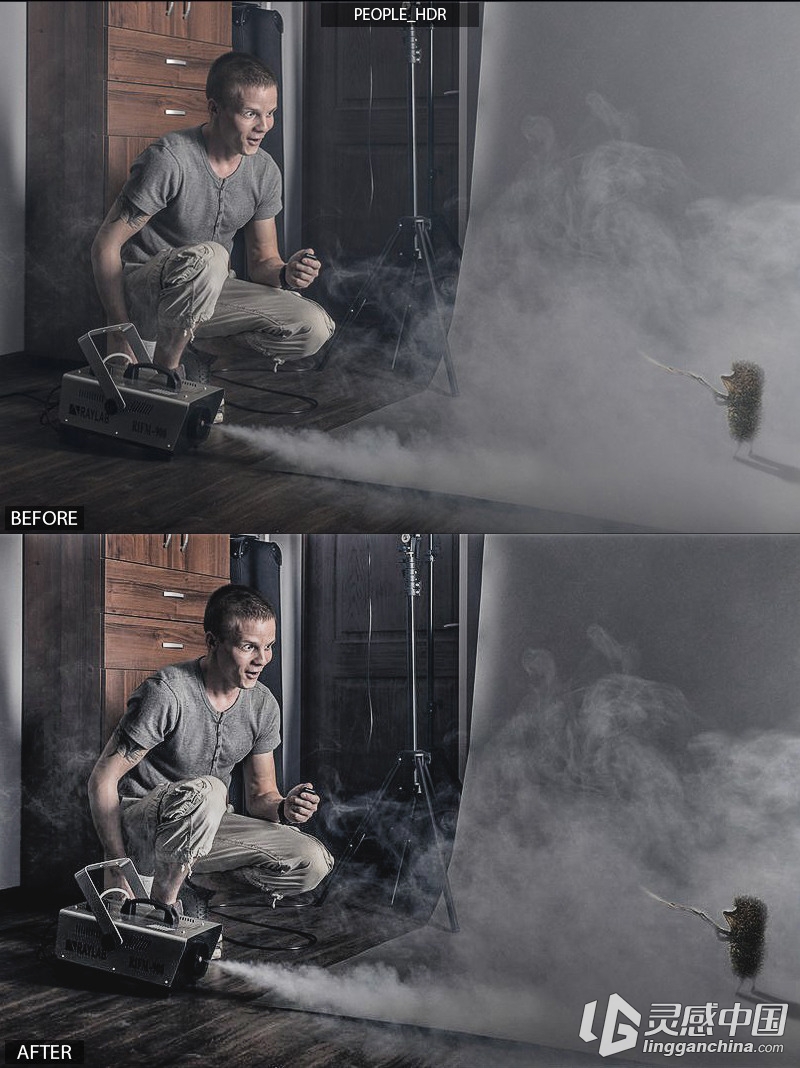 7个专业人像Lightroom预设 7 Pro People Presets  灵感中国网 www.lingganchina.com