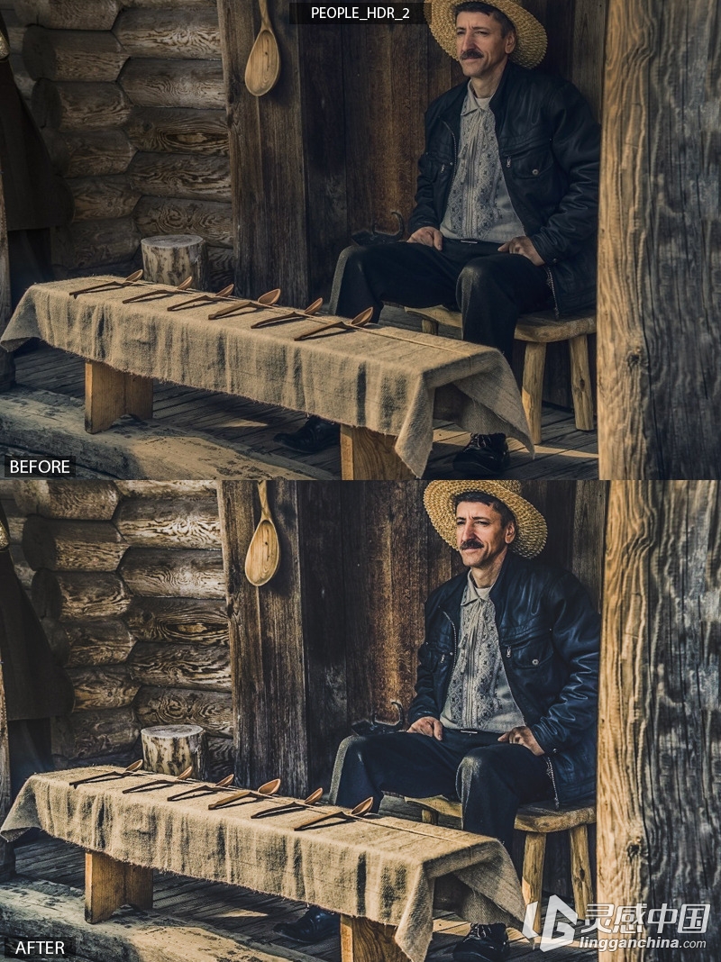 7个专业人像Lightroom预设 7 Pro People Presets  灵感中国网 www.lingganchina.com