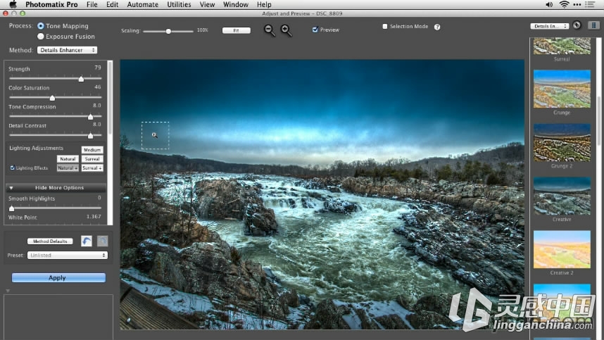 Photomatix Pro基础入门训练视频教程Lynda Up and Running with Photomatix Pro  灵感中国网 www.lingganchina.com
