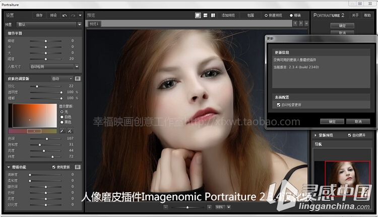 PS磨皮降噪滤镜三套装 Imagenomic Professional Suite PS 1408 汉化版  灵感中国网 www.lingganchina.com