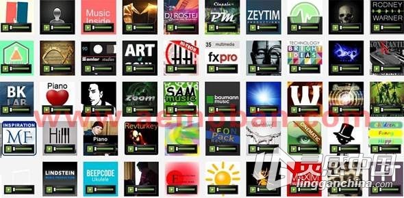 AudioJungle音乐素材资源包 背景音乐合集49套  灵感中国网 www.lingganchina.com