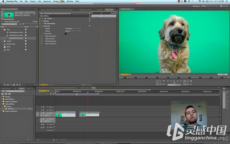 Premiere视频编辑专业指南视频教程Udemy Complete Adobe Premiere Pro Video Editi...  灵感中国网 www.lingganchina.com