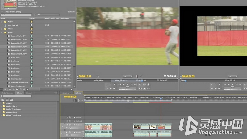 Premiere视频编辑专业指南视频教程Udemy Complete Adobe Premiere Pro Video Editi...  灵感中国网 www.lingganchina.com