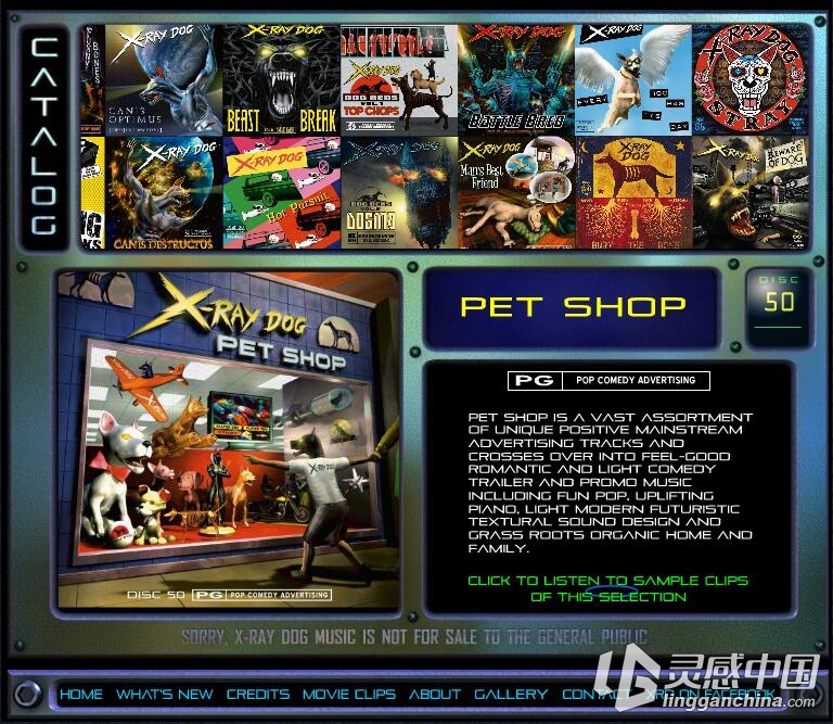 X-ray Dog Music镭射狗震撼史诗大气专题片配乐素材 01-73CD 全集  灵感中国网 www.lingganchina.com