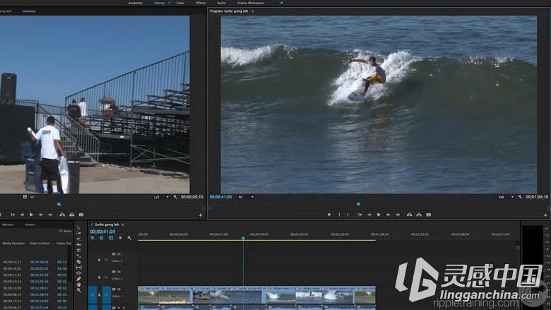 Premiere Pro CC 2015影视后期制作视频教程 Editing in Premiere Pro CC 2015  灵感中国网 www.lingganchina.com