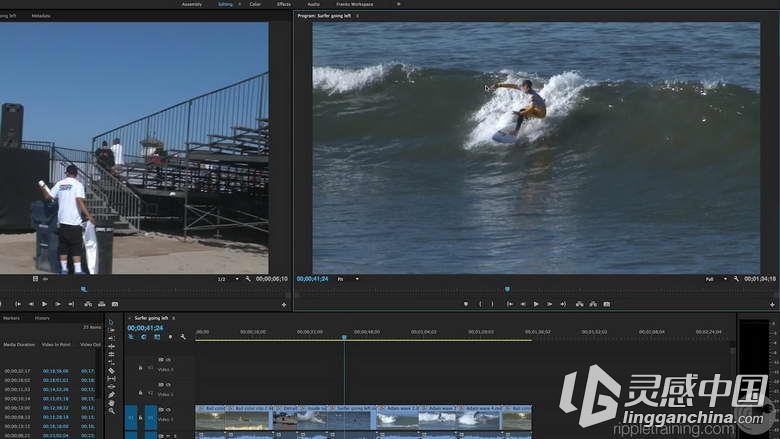 Premiere Pro CC 2015影视后期制作视频教程 Editing in Premiere Pro CC 2015  灵感中国社区 www.lingganchina.com