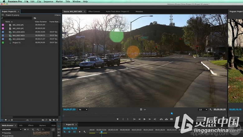 Premiere Pro CC 2015影视后期制作视频教程 Editing in Premiere Pro CC 2015  灵感中国网 www.lingganchina.com