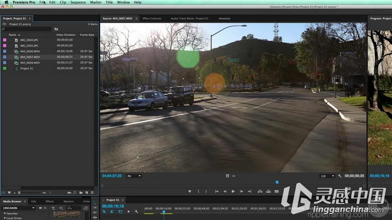 Premiere Pro CC 2015影视后期制作视频教程 Editing in Premiere Pro CC 2015  灵感中国社区 www.lingganchina.com