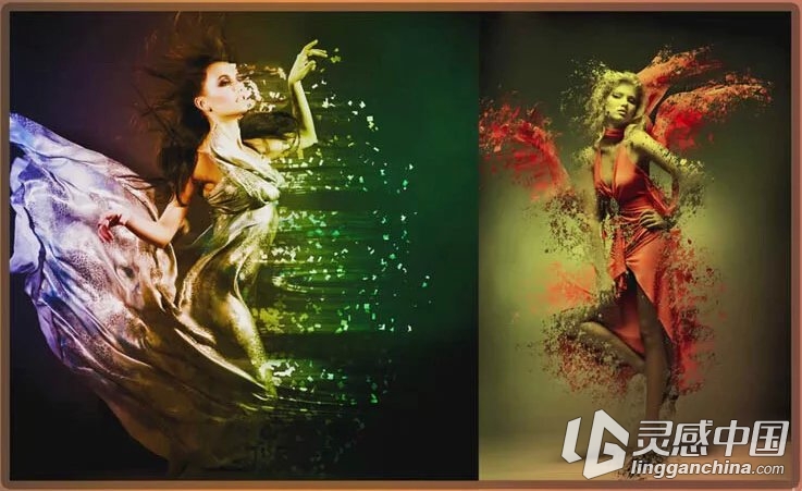 Photoshop 创建飞溅特效视频教程Creating Splatter Effect in Photoshop  灵感中国网 www.lingganchina.com
