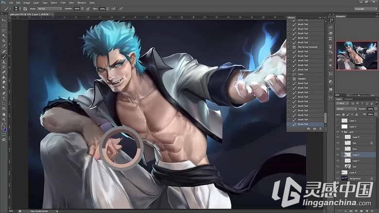 Photoshop卡通角色手绘教程第二十三季 Sakimi Chan Patreon Term 23  灵感中国网 www.lingganchina.com