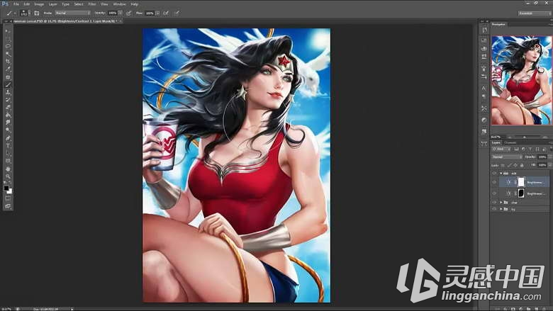 Photoshop卡通角色手绘教程第二十四季 Sakimi Chan Patreon Term 24  灵感中国网 www.lingganchina.com