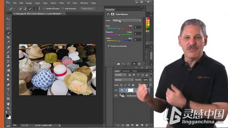 Photoshop CC创意核心实例训练视频教程Introduction to Adobe Photoshop CC  灵感中国网 www.lingganchina.com