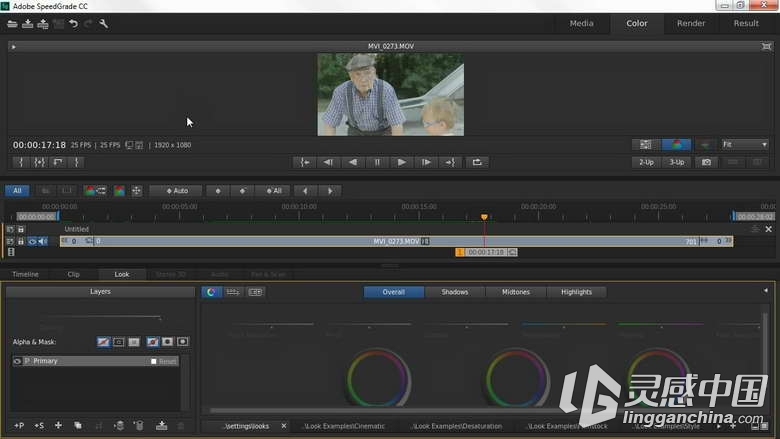SpeedGrade专业色彩校正基础入门视频教程Tuts+ Premium Getting Started with Adob...  灵感中国社区 www.lingganchina.com