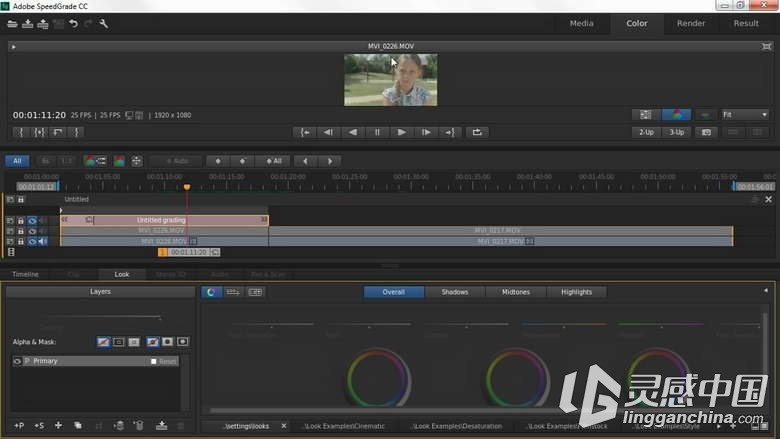 SpeedGrade专业色彩校正基础入门视频教程Tuts+ Premium Getting Started with Adob...  灵感中国社区 www.lingganchina.com
