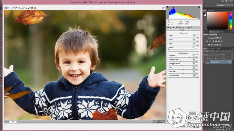 Photoshop CC摄影后期调色润饰解惑视频教程  灵感中国网 www.lingganchina.com