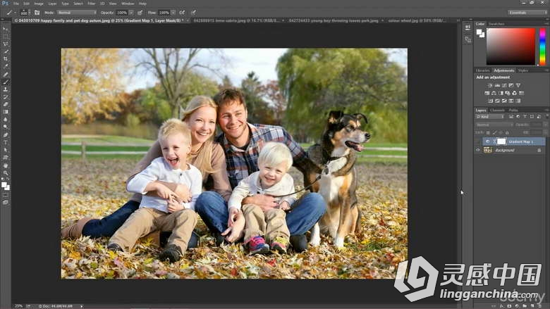 Photoshop CC摄影后期调色润饰解惑视频教程  灵感中国网 www.lingganchina.com