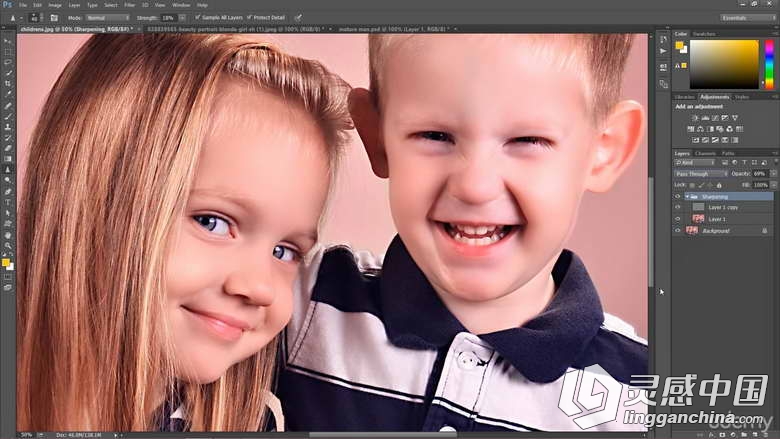 Photoshop CC摄影后期调色润饰解惑视频教程  灵感中国网 www.lingganchina.com
