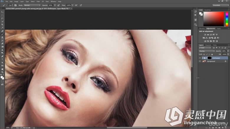 Photoshop CC摄影后期调色润饰解惑视频教程  灵感中国社区 www.lingganchina.com