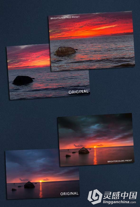 24款专业景观风景Lightroom预设24 Pro Landscape Lightroom Presets  灵感中国网 www.lingganchina.com