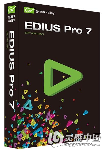 EDIUS视频剪辑软件7.50 Build 191(x64)版 EDIUS Pro 7.50 Build 191 (x64)  灵感中国网 www.lingganchina.com