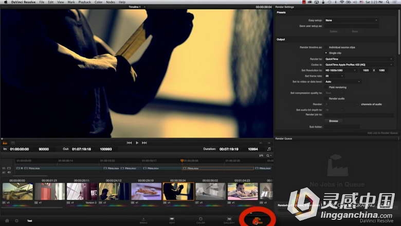 Davinci Resolve达芬奇颜色分级解析视频教程Easy Color Grading Course with Davin...  灵感中国网 www.lingganchina.com