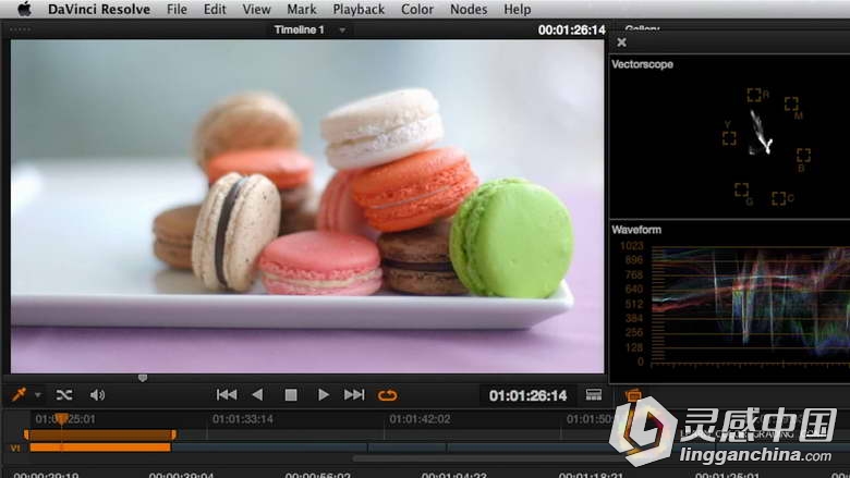 Davinci Resolve达芬奇颜色分级解析视频教程Easy Color Grading Course with Davin...  灵感中国网 www.lingganchina.com