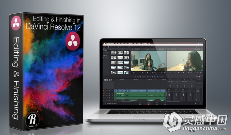 达芬奇DaVinci Resolve 12强大编辑功能视频教程  灵感中国网 www.lingganchina.com