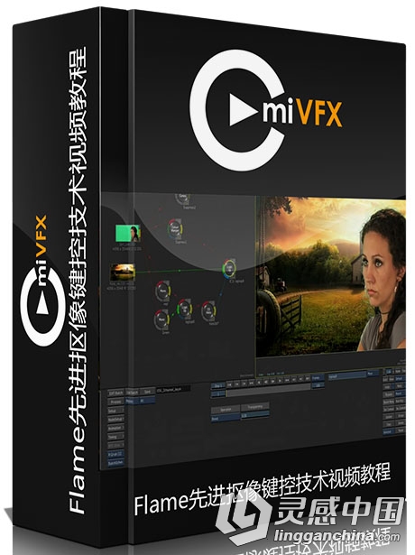 Flame先进抠像键控技术视频教程 cmiVFX Flame Advanced Keying Concepts  灵感中国社区 www.lingganchina.com