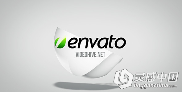 简单图形Logo演绎动画AE模板 Videohive Eco Reveal 4476766  灵感中国网 www.lingganchina.com
