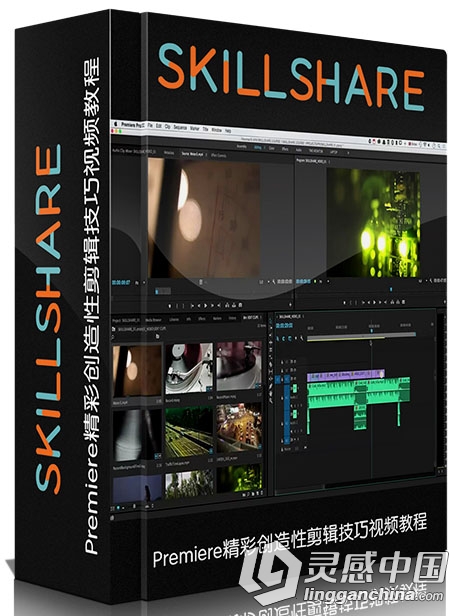Premiere精彩创造性剪辑技巧视频教程SkillShare Faster Fresher More Exciting Cre...  灵感中国网 www.lingganchina.com