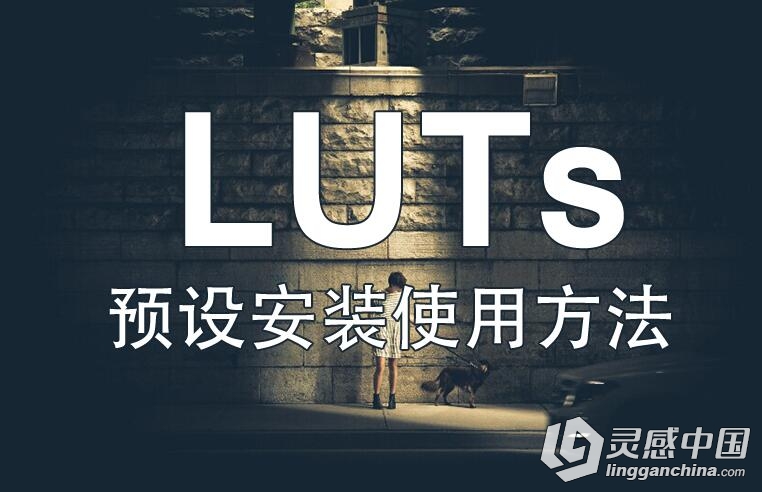 LUTs预设导入安装使用方法  灵感中国网 www.lingganchina.com