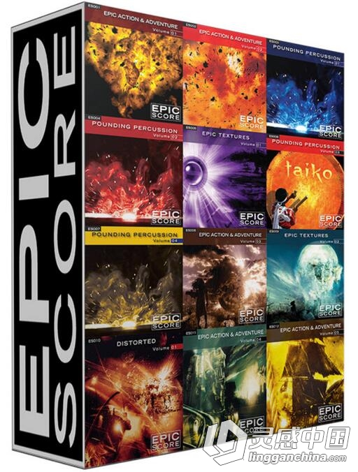 Epic Score Library 01 - 35 史诗配乐 35个专辑 预告片配乐素材  灵感中国网 www.lingganchina.com