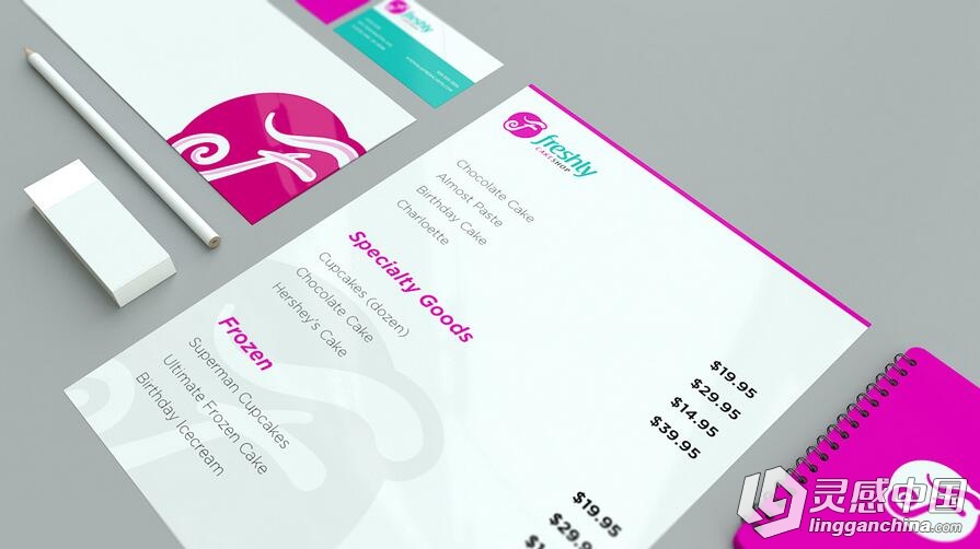 商业品牌VI重塑设计训练视频教程 Rebranding Workflows in Illustrator and Photoshop  灵感中国网 www.lingganchina.com