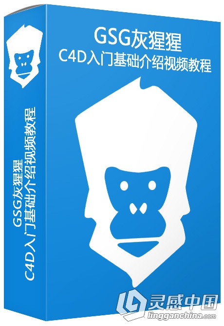 GSG灰猩猩C4D入门基础介绍系列视频教程  灵感中国网 www.lingganchina.com