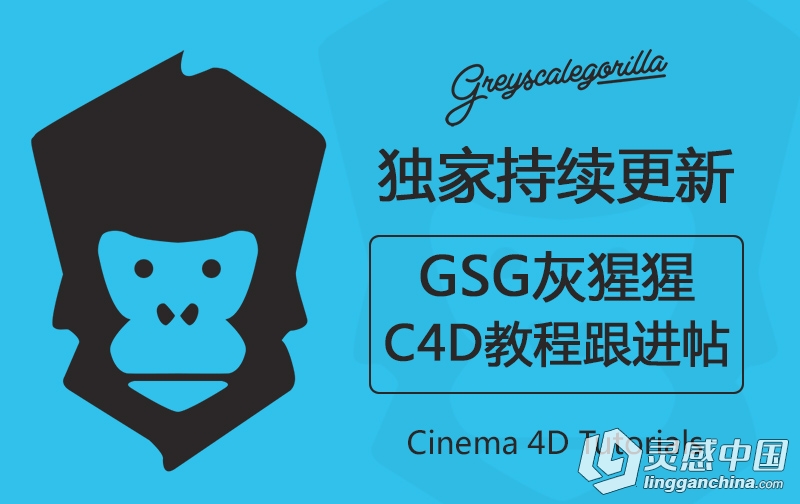 GSG灰猩猩C4D视频教程汇总【已更新500多集】 更新跟进帖 Cinema 4D Tutorials  灵感中国社区 www.lingganchina.com