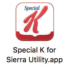 Special K for Sierra Utility修复工具,解决Mac 10.12注册机意外退出  灵感中国网 www.lingganchina.com
