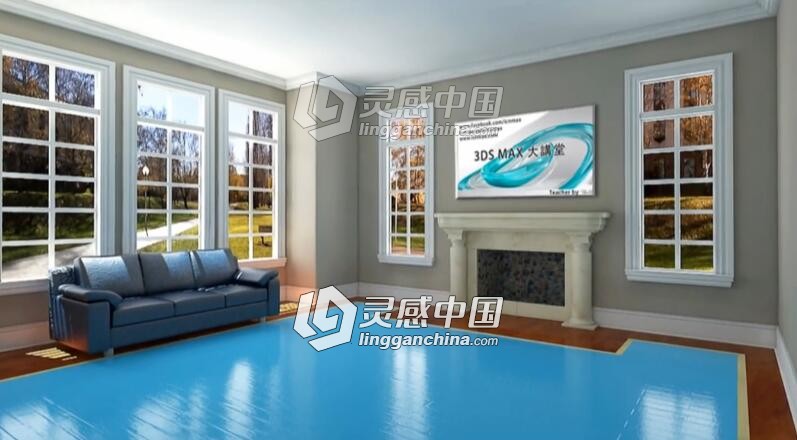 3dsMax新手入门初级中文视频教程  灵感中国网 www.lingganchina.com