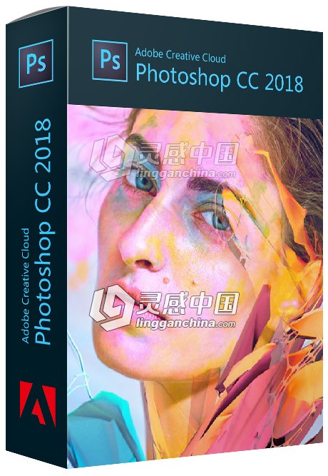Adobe Photoshop CC 2018 SP 一键在线安装 无需破解程序  灵感中国网 www.lingganchina.com