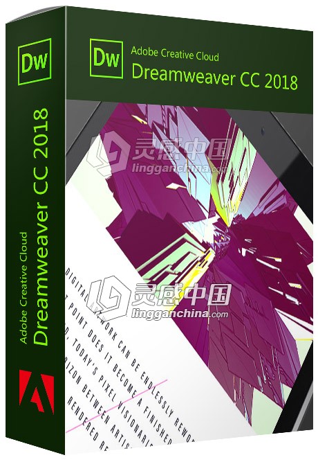 Adobe Dreamweaver CC 2018 for mac 最新中文英文一键破解版下载  灵感中国网 www.lingganchina.com
