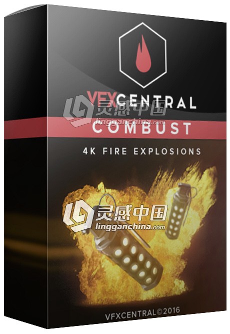 4K高清爆炸火焰粉尘视频素材 Combust 4K Fire Explosions Pack  灵感中国社区 www.lingganchina.com