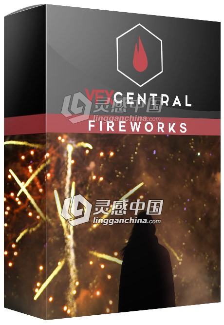 19款烟花爆炸效果MOV视频素材合辑 VfxCentral Firework Effects  灵感中国网 www.lingganchina.com