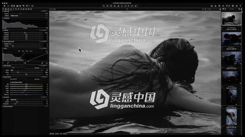 Fstoppers摄影师Andreas H. Bitesnich商业私房人体摄影布光视频教程 附效果图  灵感中国网 www.lingganchina.com