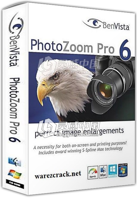 PS无损放大BenVista PhotoZoom Pro 6.0.2 MAC 苹果中文版  灵感中国网 www.lingganchina.com