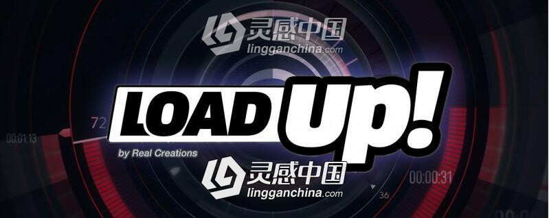 进度条读取动画AE脚本 Aescripts LoadUP v1.6 Win/Mac  灵感中国网 www.lingganchina.com