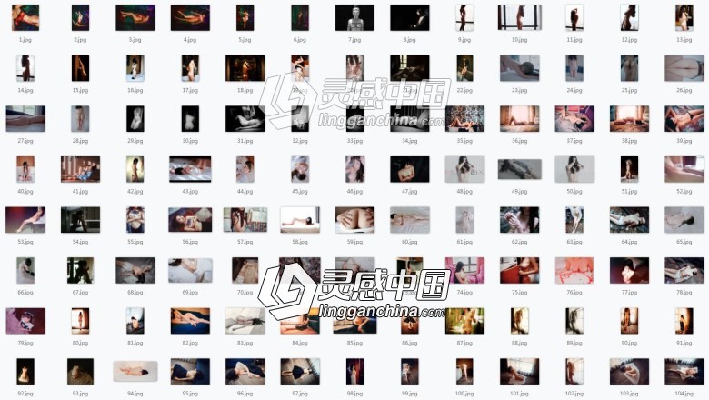 903张huafox花狐狸时尚模特人像摄影私房写真高清作品参考图合集 非常棒  灵感中国网 www.lingganchina.com