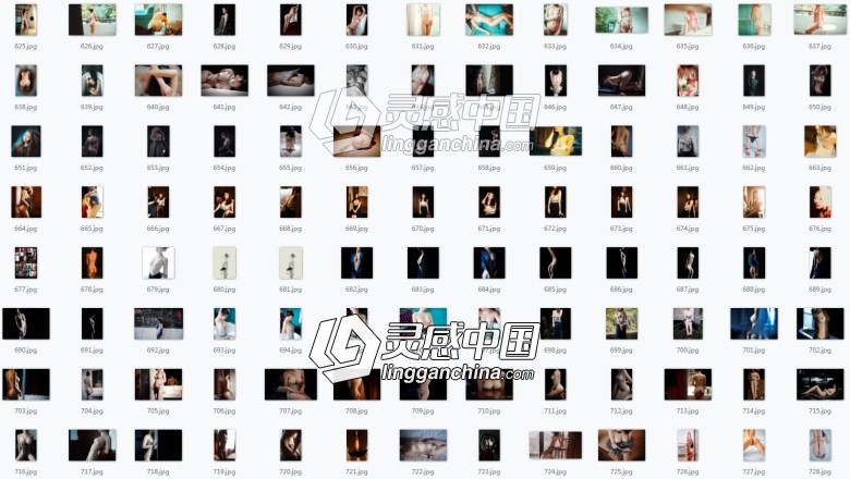 903张huafox花狐狸时尚模特人像摄影私房写真高清作品参考图合集 非常棒  灵感中国网 www.lingganchina.com
