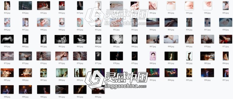 903张huafox花狐狸时尚模特人像摄影私房写真高清作品参考图合集 非常棒  灵感中国网 www.lingganchina.com