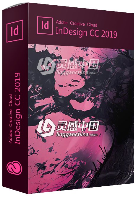 Adobe InDesign CC 2019 SP 一键安装 无需破解程序  灵感中国网 www.lingganchina.com
