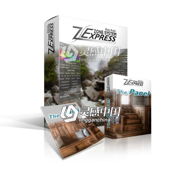Zone System Photoshop Panel v3.6汉化版|区域控制扩展面板 支持PS CC 2019  灵感中国网 www.lingganchina.com